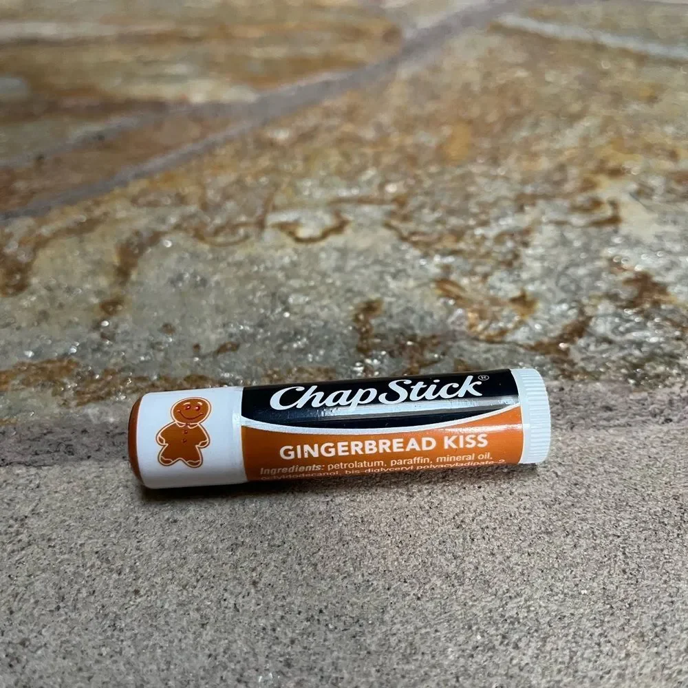 RARE Discontinued Sealed Chapstick Gingerbread Kiss NWT Holiday Christmas htf